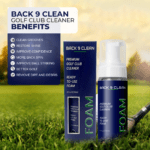 back 9 clean golf club cleaner ready to use foam benefits